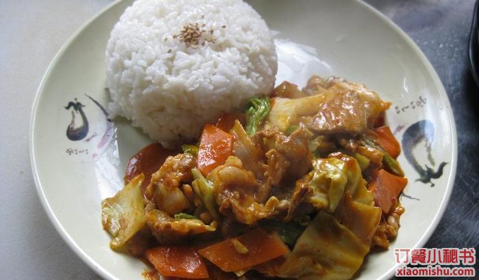 猪肉盖饭