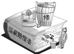 国家赔偿漫画图 国家赔偿漫画图
