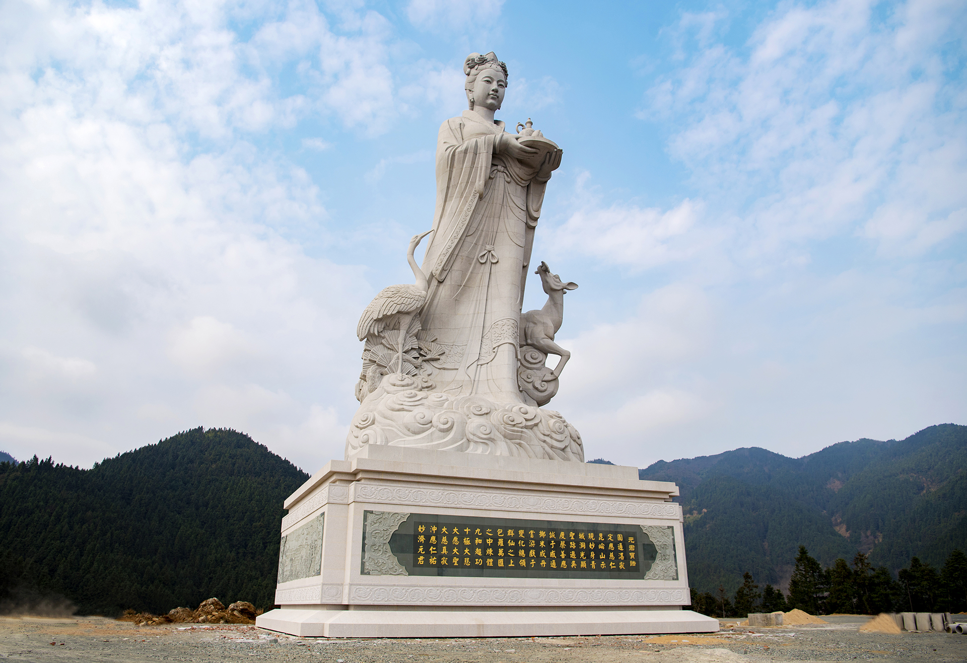 麻姑雕像 麻姑雕像