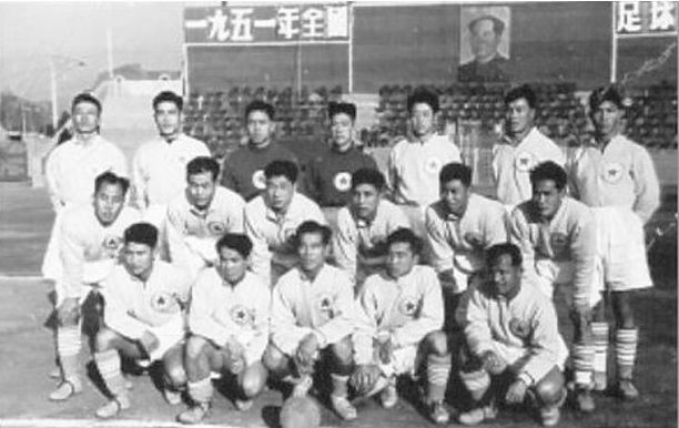 参加1951年全国足球比赛的华东区足球代表队 参加1951年全国足球比赛的华东区足球代表队