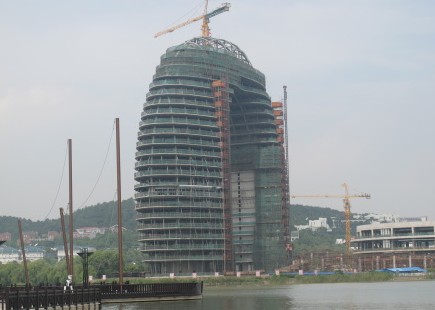 建设中的中国湖州喜来登温泉度假酒店 建设中的中国湖州喜来登温泉度假酒店