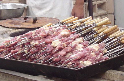 羊肉串(烧烤食物) 羊肉串(烧烤食物)