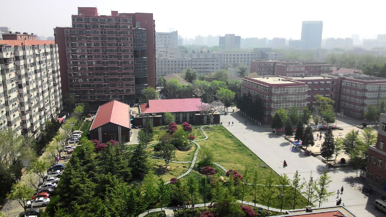俯瞰地大学生生活区 俯瞰地大学生生活区