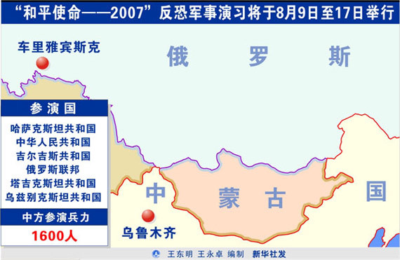 上合组织反恐军演 上合组织反恐军演