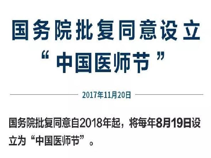 中国医师节