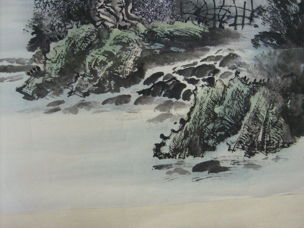 中国山水画(以山川自然景观为主要描写对象的中国画) 中国山水画(以山川自然景观为主要描写对象的中国画)