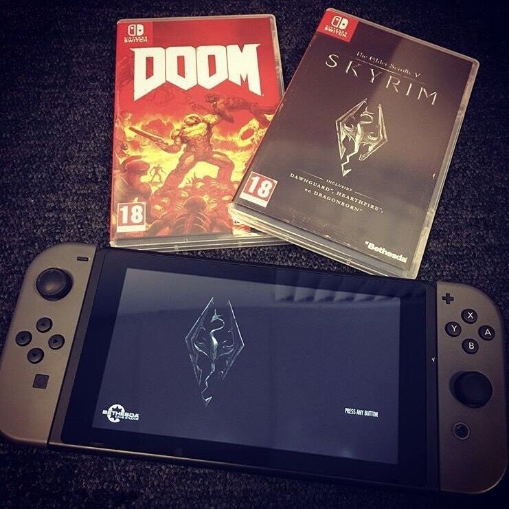 Nintendo Switch版《上古捲轴V天际》 Nintendo Switch版《上古捲轴V天际》