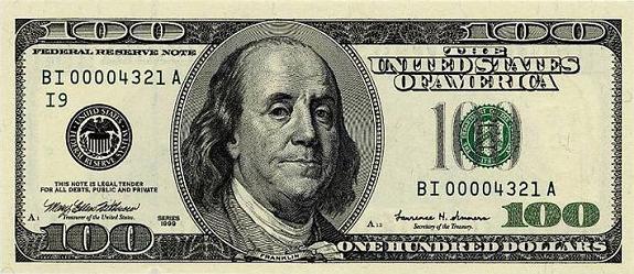 $ $