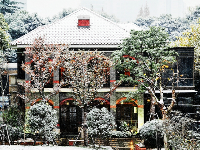 上海戏剧学院校园-余秋雨工作室 上海戏剧学院校园-余秋雨工作室