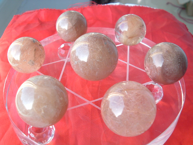 金黄髮晶七星阵 金黄髮晶七星阵