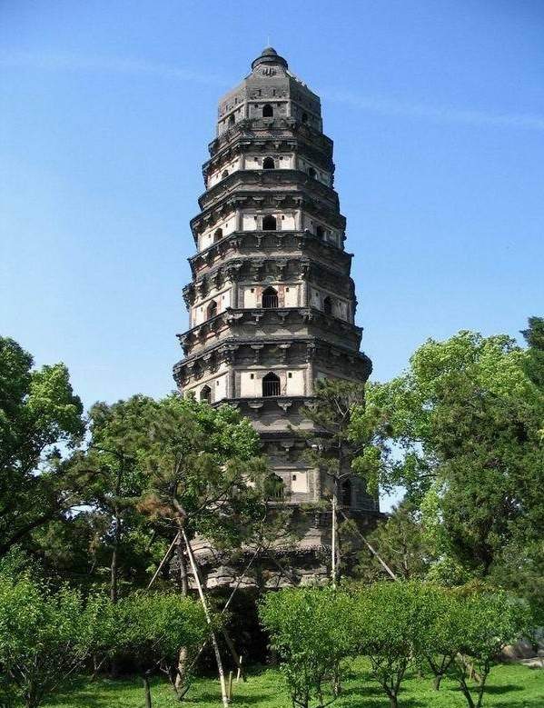 苏州虎丘塔 苏州虎丘塔