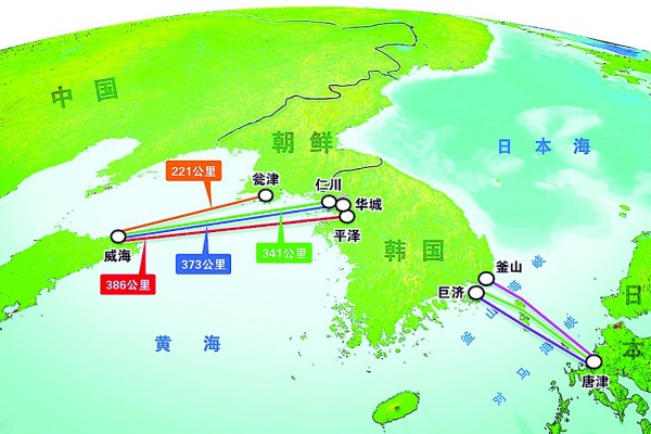中韩海底隧道