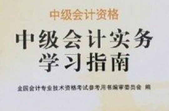中级会计资格：中级会计实务学习指南