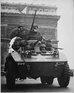 美国M8型轮式装甲车 美国M8型轮式装甲车