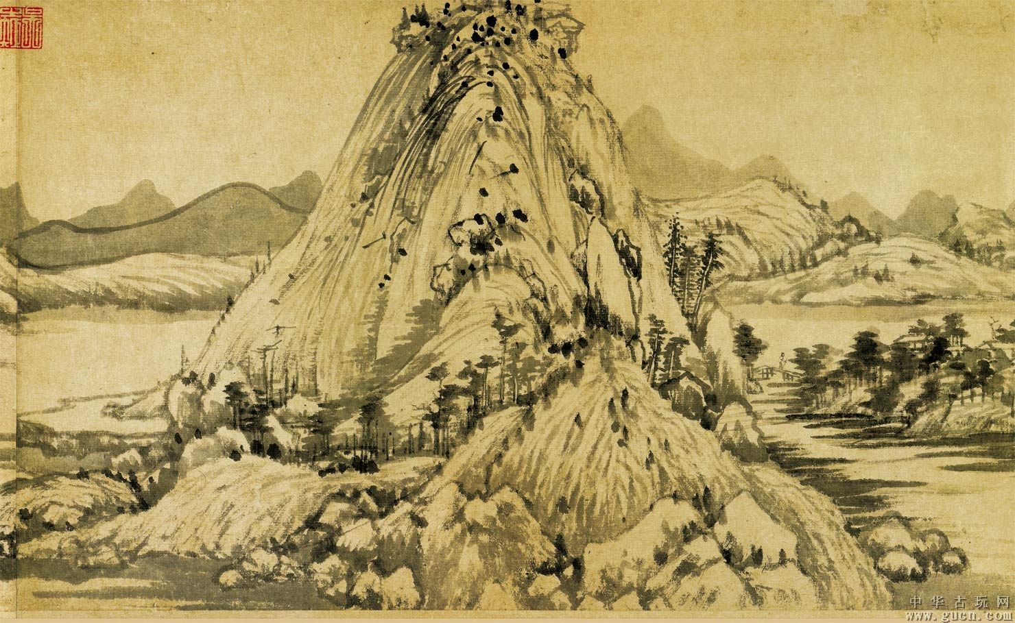 《富春山居图》(《剩山图》)