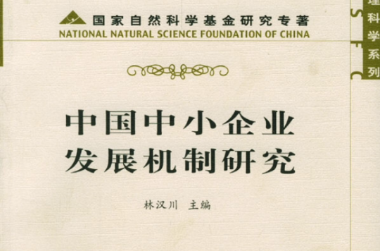 中国中小企业发展机制研究