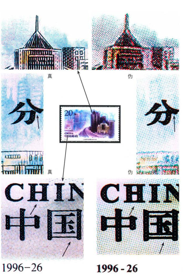 《上海浦东》真伪鉴别 《上海浦东》真伪鉴别