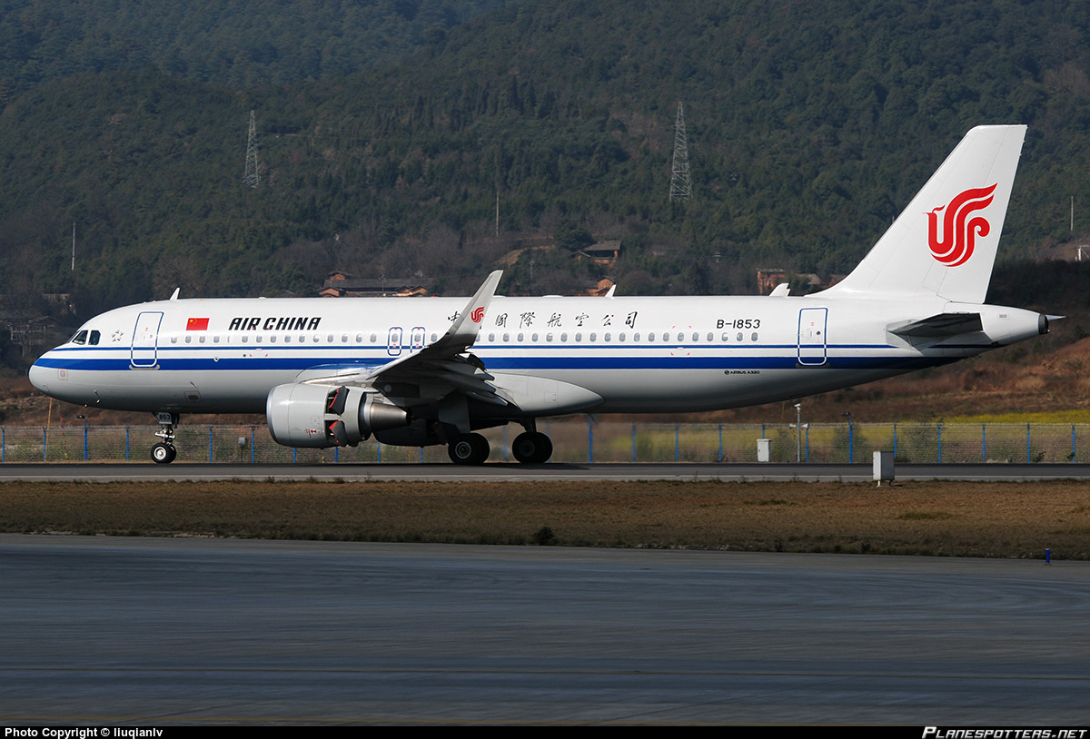 国航A320-200客机 国航A320-200客机