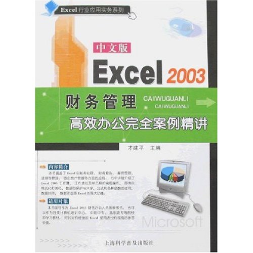 中文版 Excel 2003财务管理高效办公完全案例精讲