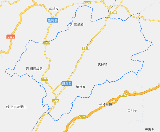 绩溪县地图 绩溪县地图