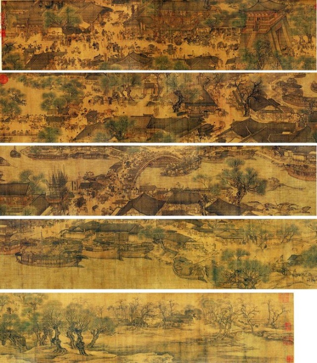 北宋·张择端《清明上河图》 北宋·张择端《清明上河图》