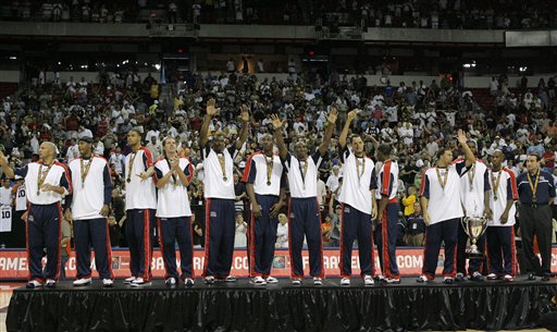 2004雅典奥运会上的“梦之六队” 2004雅典奥运会上的“梦之六队”