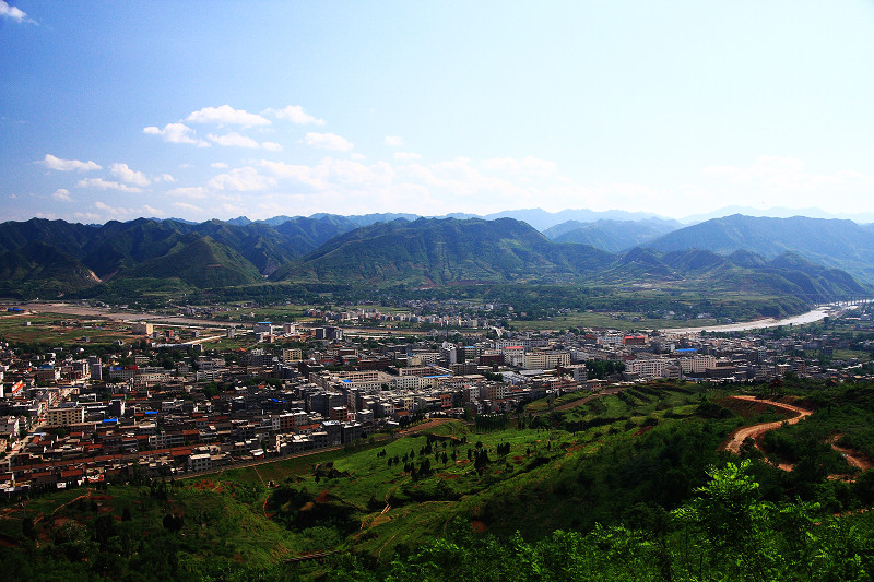 陕西省丹凤县风景 陕西省丹凤县风景