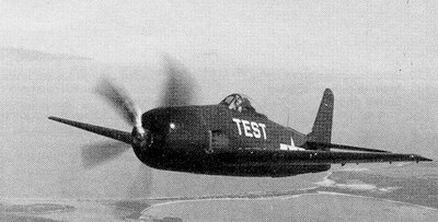 第一架 XF8F-1,BuNo 90460。缺乏背鳍 第一架 XF8F-1,BuNo 90460。缺乏背鳍