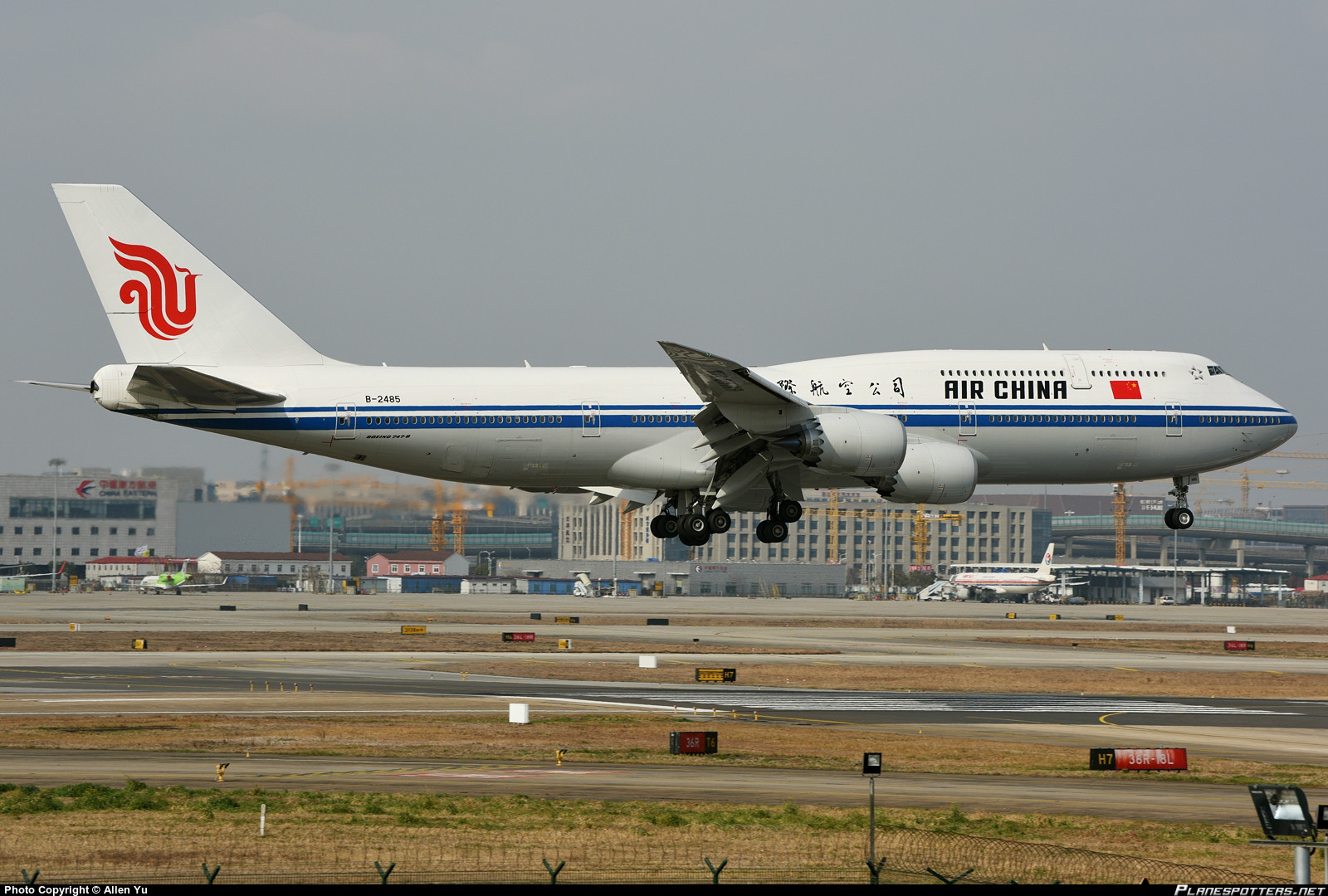 国航波音747-8客机 国航波音747-8客机