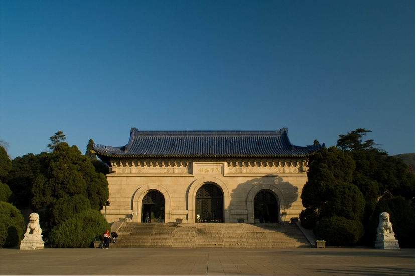 中山陵陵门 中山陵陵门