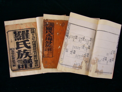 罗姓家谱