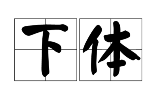 下体