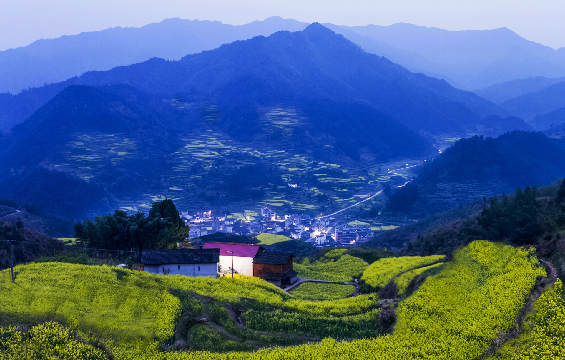 青半山夜景 青半山夜景