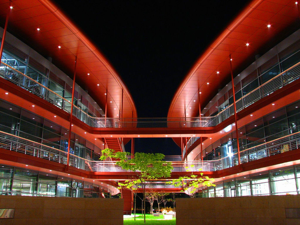史丹福大学夜景 史丹福大学夜景