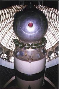 上升号宇宙飞船的实体展出 上升号宇宙飞船的实体展出