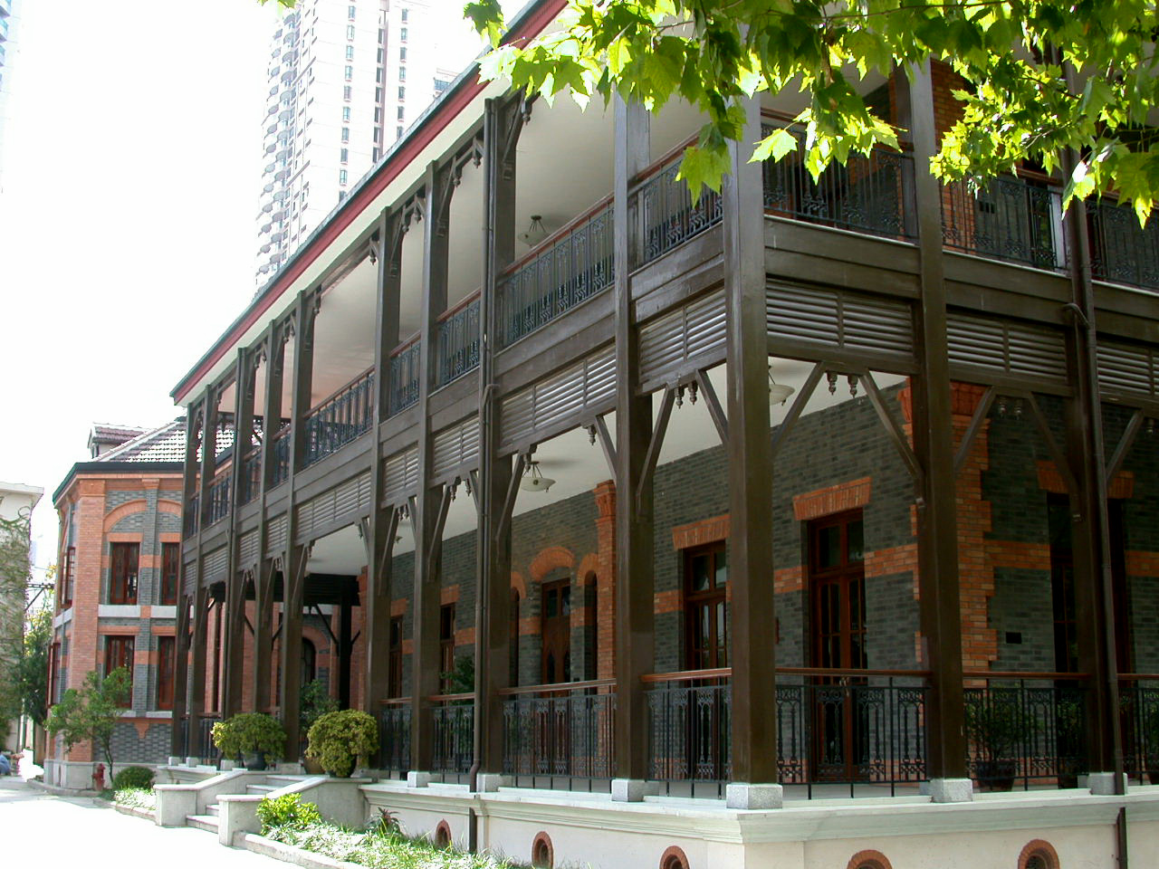 上海戏剧学院校园-佛西楼 上海戏剧学院校园-佛西楼