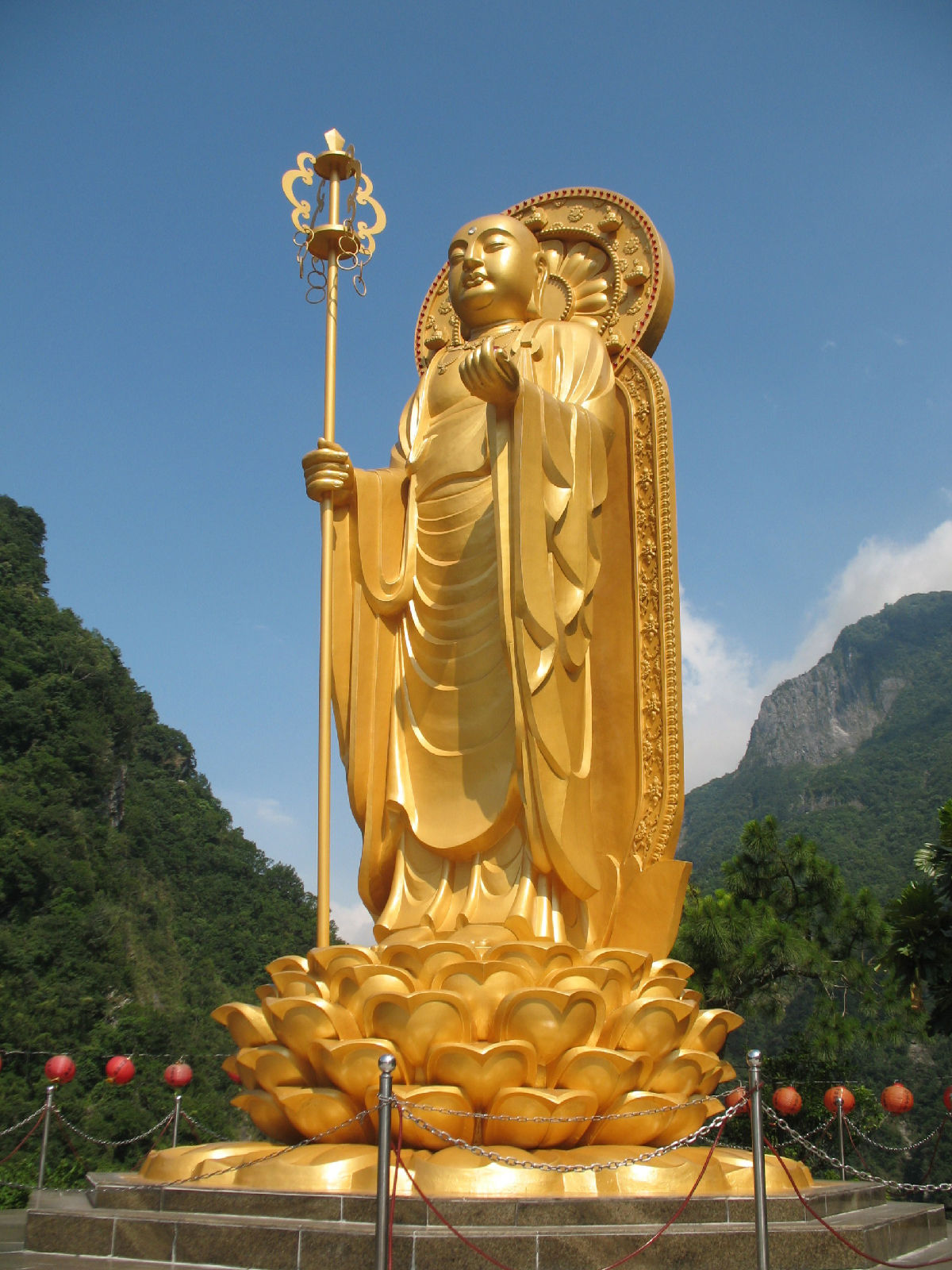 九华山地藏菩萨像 九华山地藏菩萨像