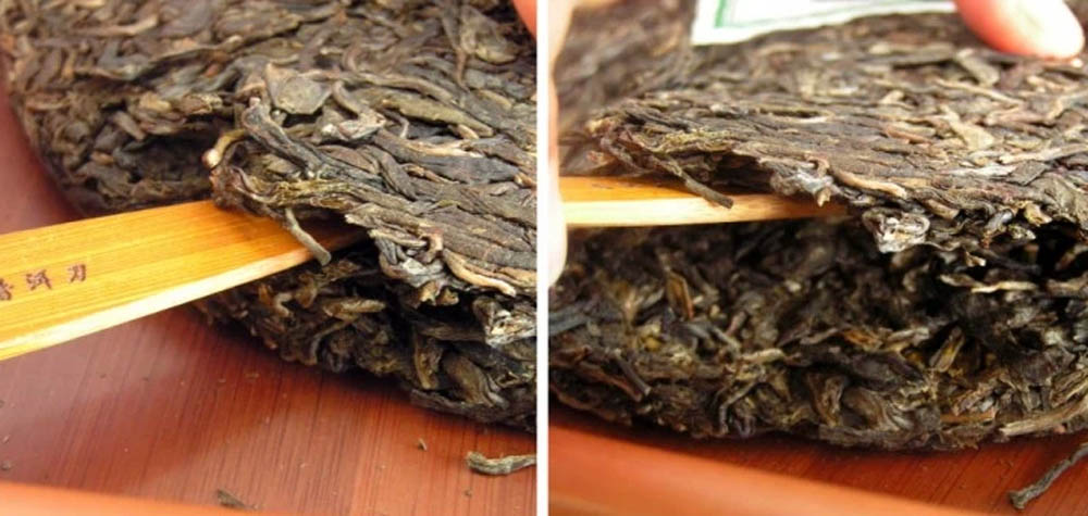 拆开七子茶饼的小技巧 拆开七子茶饼的小技巧