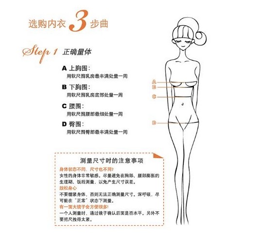 罩杯的计算方法 罩杯的计算方法