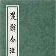中国古典文学丛书：楚辞今注