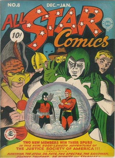 《全明星漫画》第8期(1941年12月) 《全明星漫画》第8期(1941年12月)