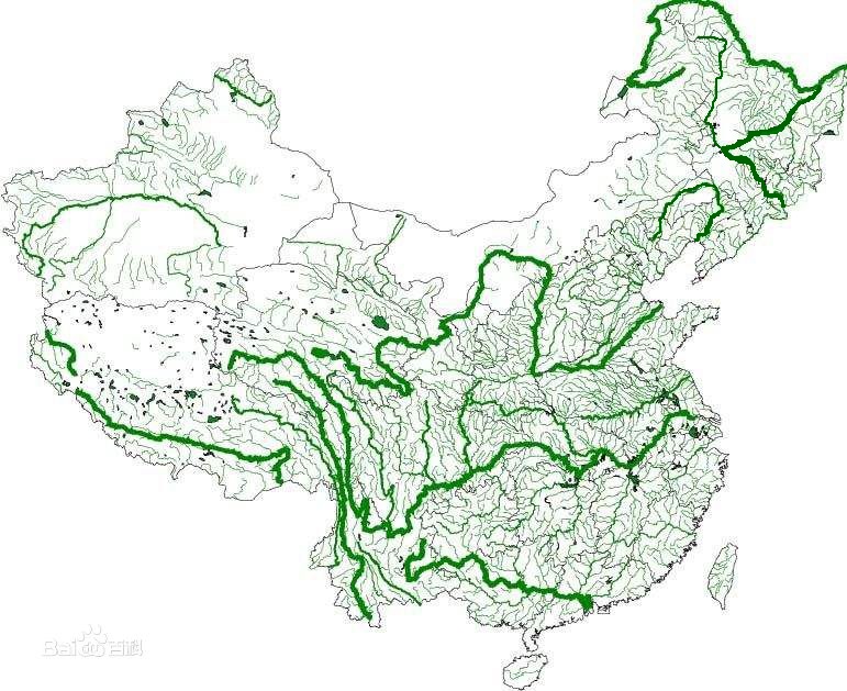 中国七大水系