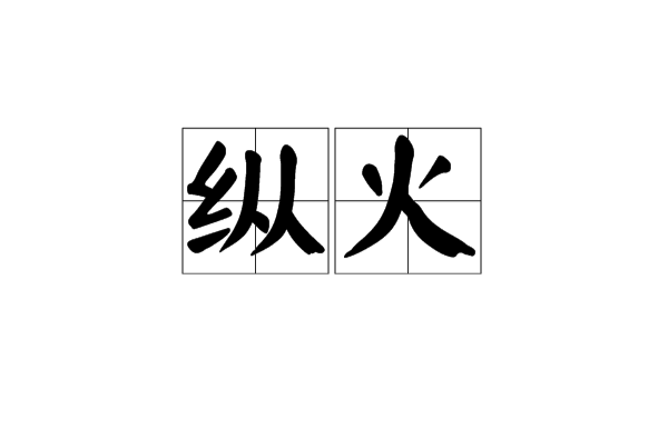 纵火