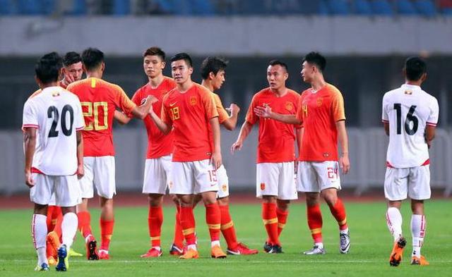 2018年5月26日,南京江宁体育中心,国足热身赛1-0小胜缅甸 2018年5月26日,南京江宁体育中心,国足热身赛1-0小胜缅甸