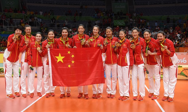 中国女排获2016年里约奥运会冠军 中国女排获2016年里约奥运会冠军