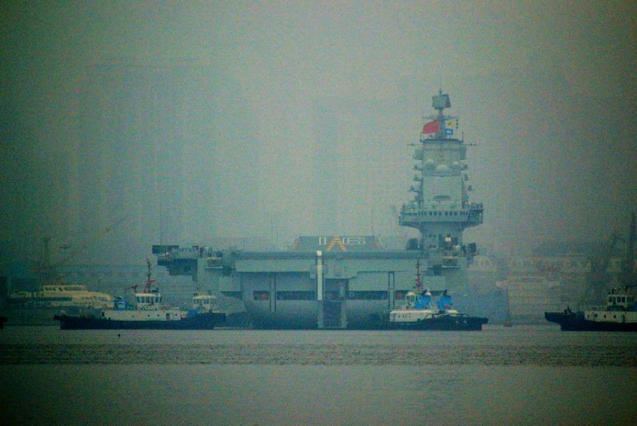 中国航母军港