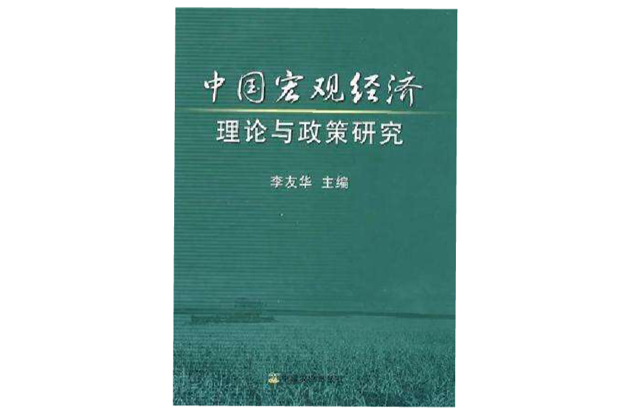中国巨观经济理论与政策研究