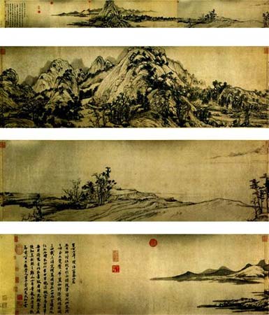 元·黄公望《富春山居图》 元·黄公望《富春山居图》