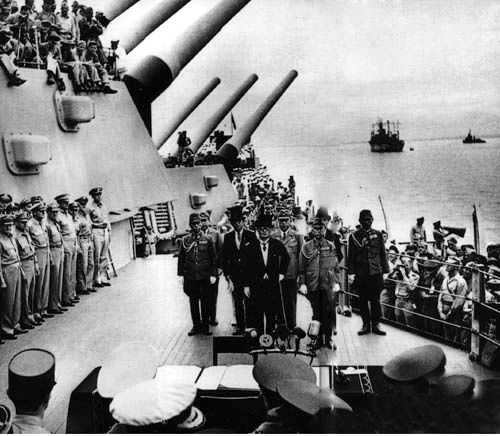 1945年9月2日接受日本正式无条件投降。 1945年9月2日接受日本正式无条件投降。