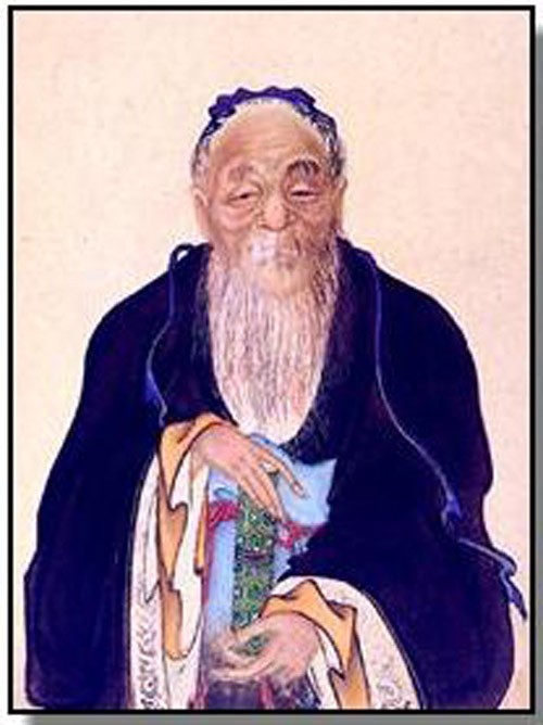 老子像 老子像